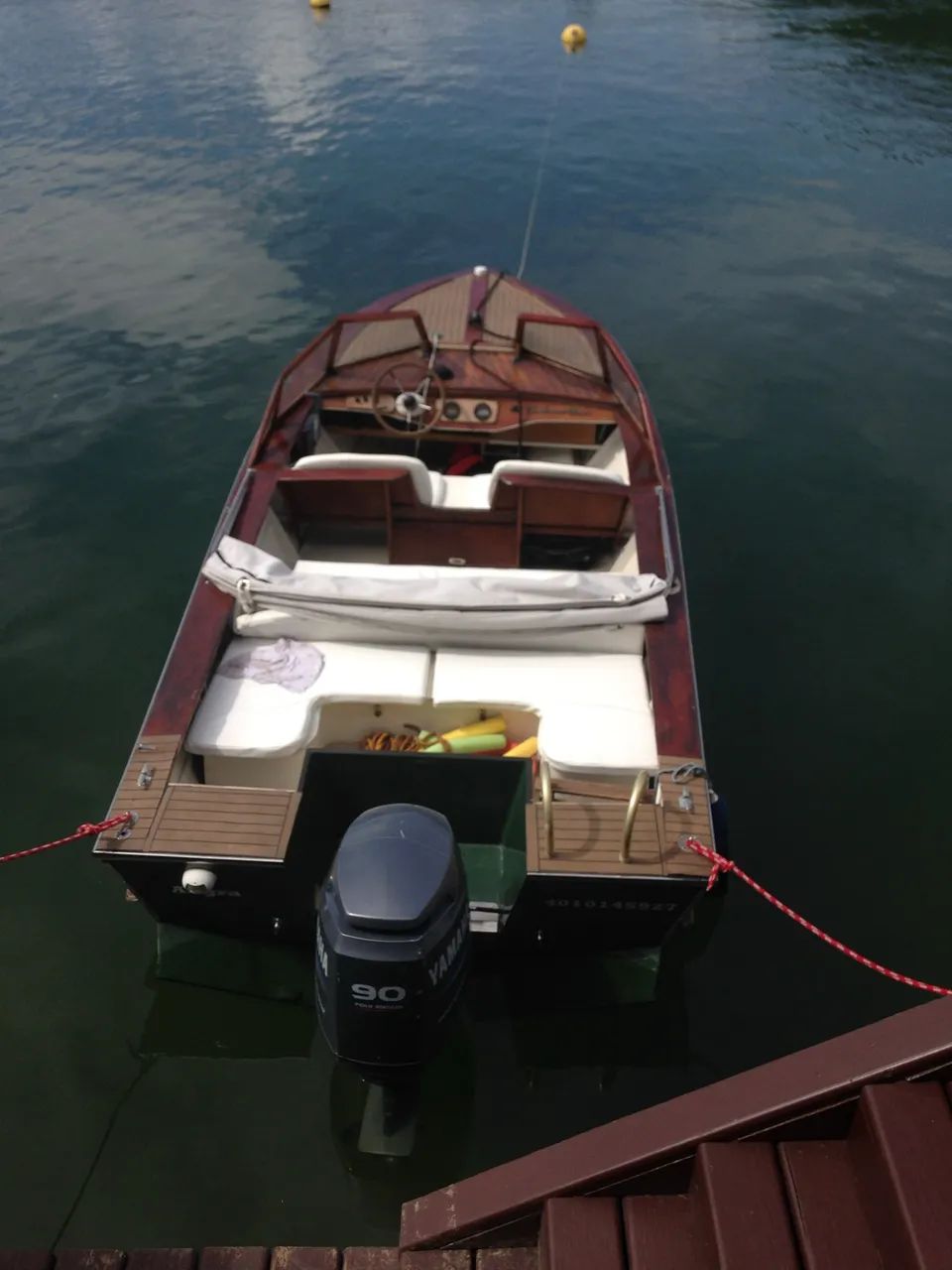 Casco Carbras Mar 19? pés - Retro Madeira  - Foto 6