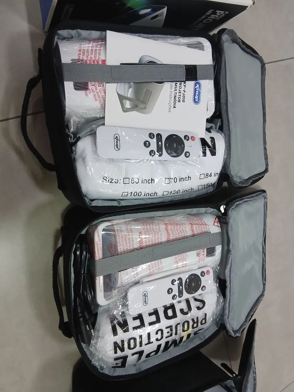 Lote 4 projetor knup smart  - Foto 3