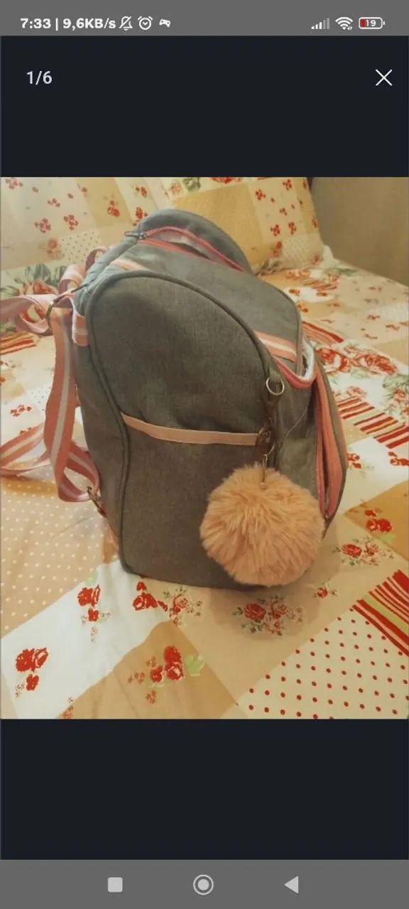 Triciclo Grátis nesta Compra: berço+colchão+porta fralda+mochila maternidade  - Foto 6