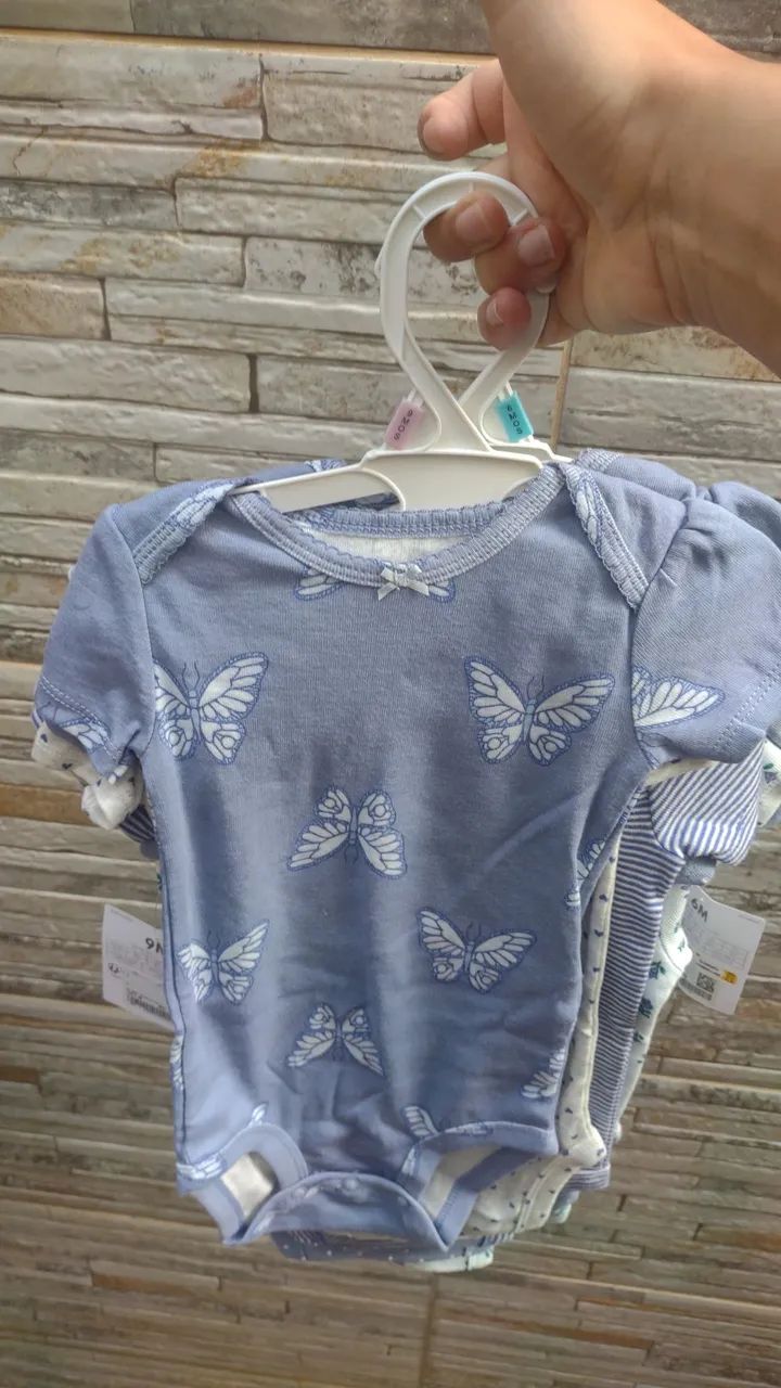 Kit 5 body carters 9 meses - Foto 2