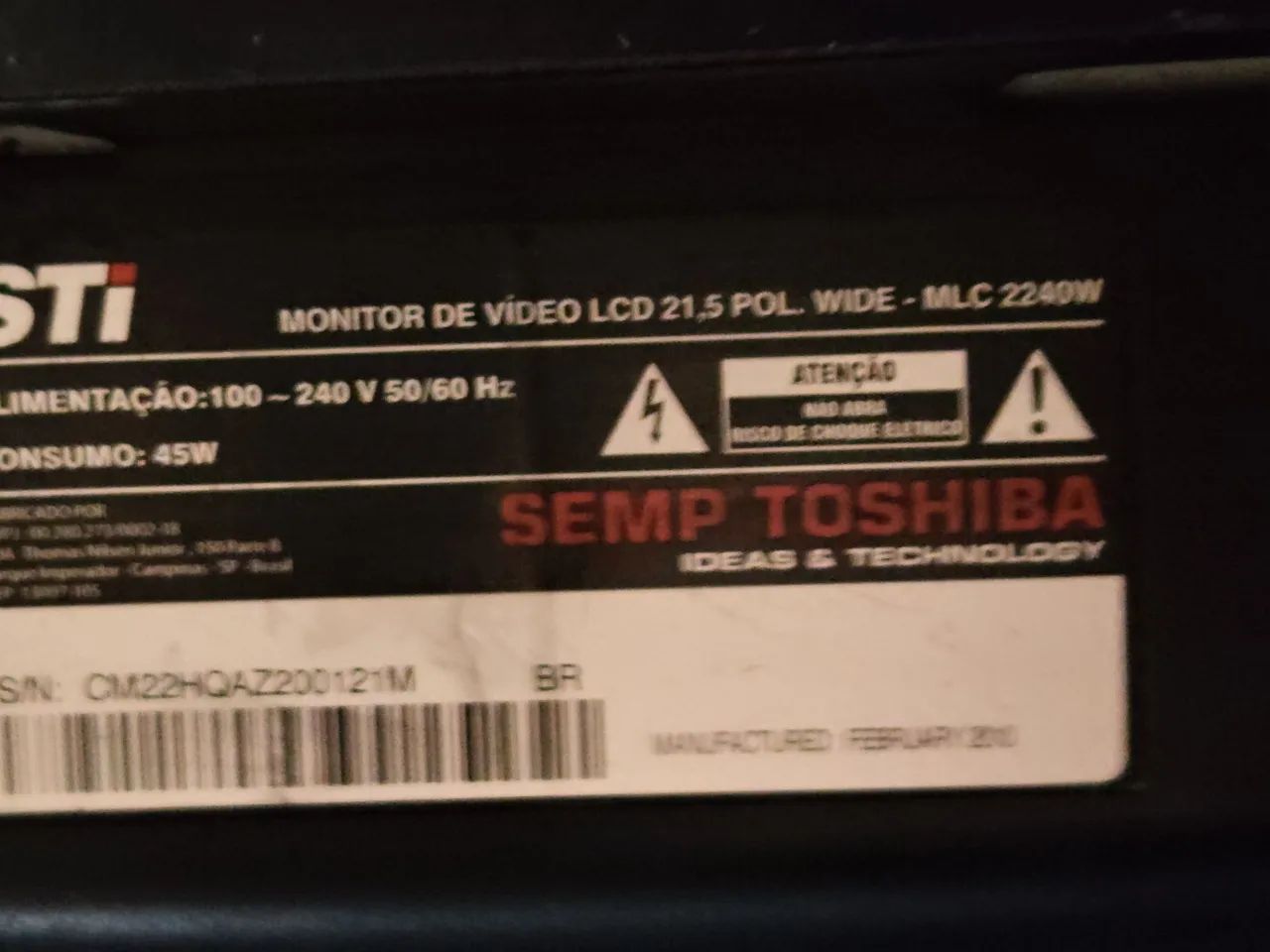 Monitor Toshiba 22 - Foto 3