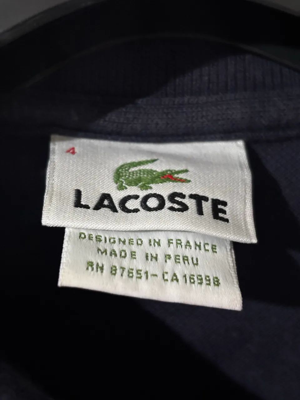 Camisa Polo Listrada Lacoste Original  - Foto 3