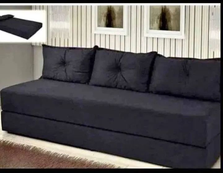 Sofá cama 3 almofadas da fábrica  - Foto 2