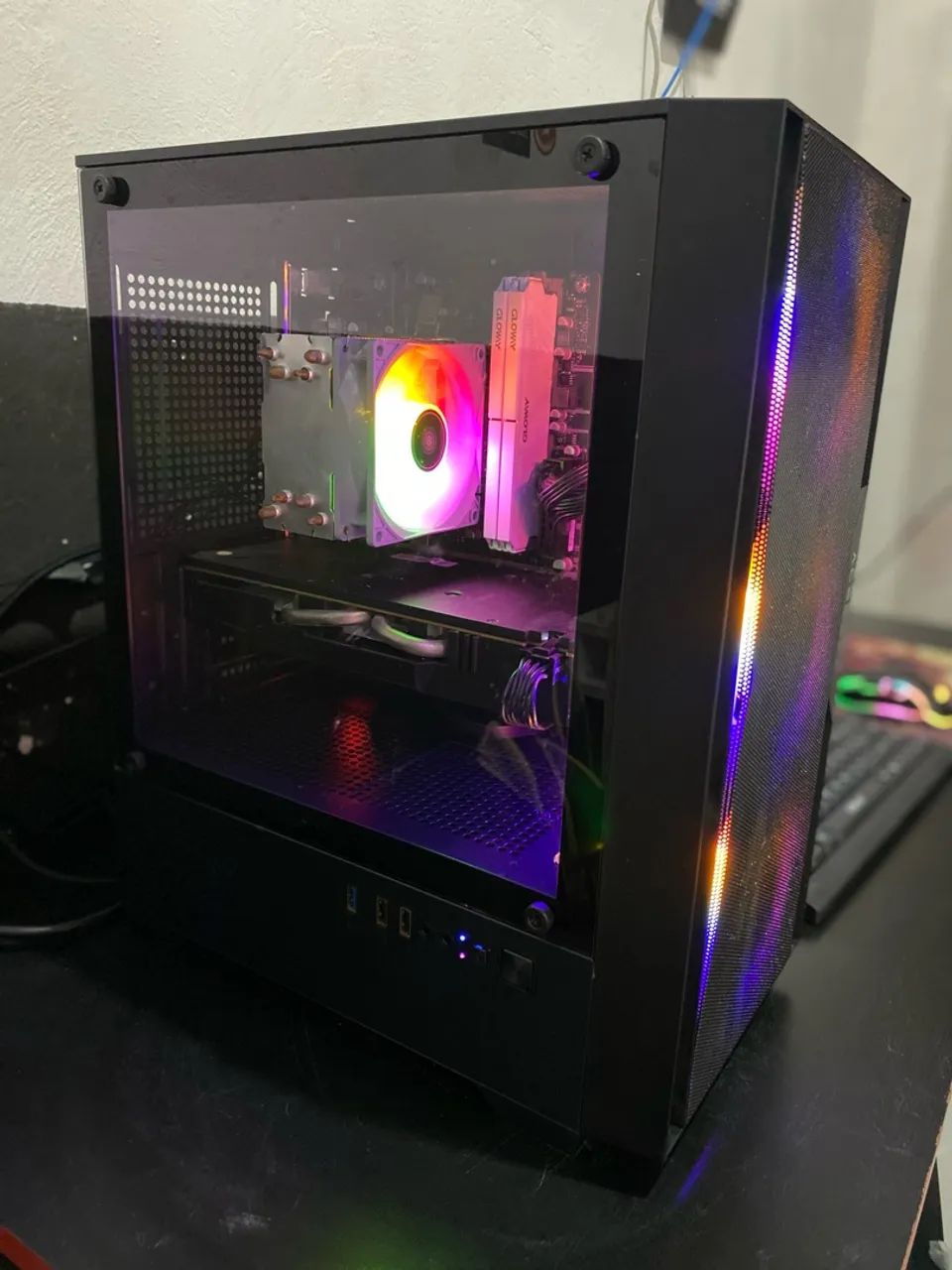 PC GAMER COMPLETO RYZEN (RODA TUDO) ! - Foto 5