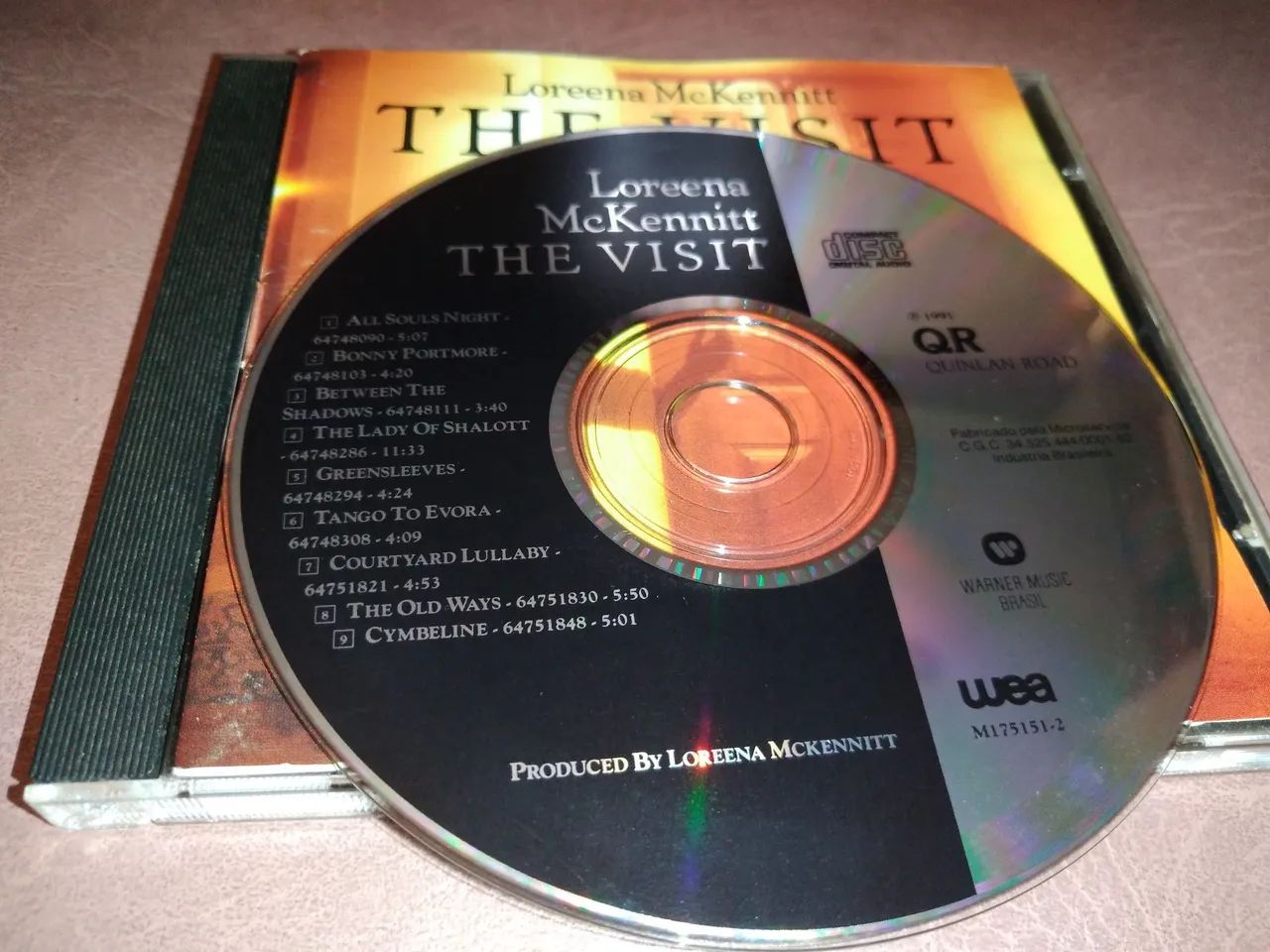 CD Loreena Mckennitt THE VISIT