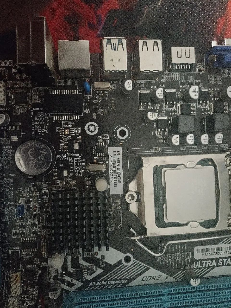 Placa mãe BPC-H61FFL 2a e 3a geração. Leia desc.  - Foto 2