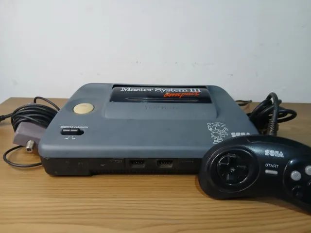 Master System III Compact Funcionando Perfeitamente