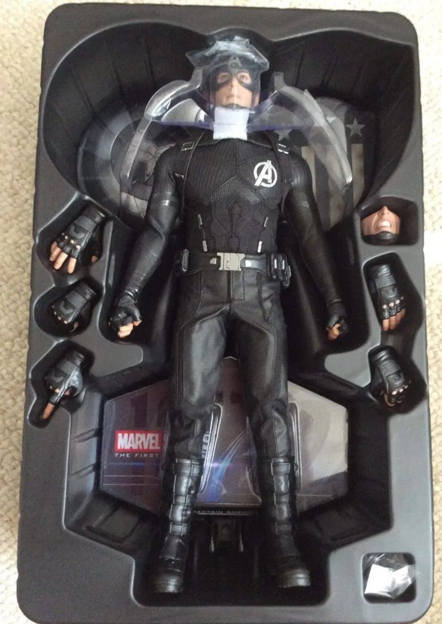 Capitão América Concept Art Version Hot Toys - Marvel Studio - Foto 5