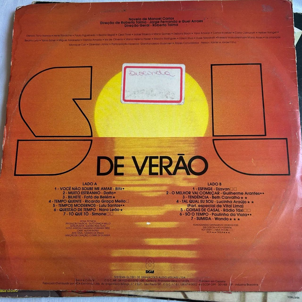 LP Vinil Sol de Verão  - Foto 2