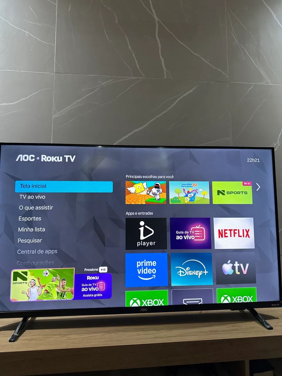 TV AOC 43? 