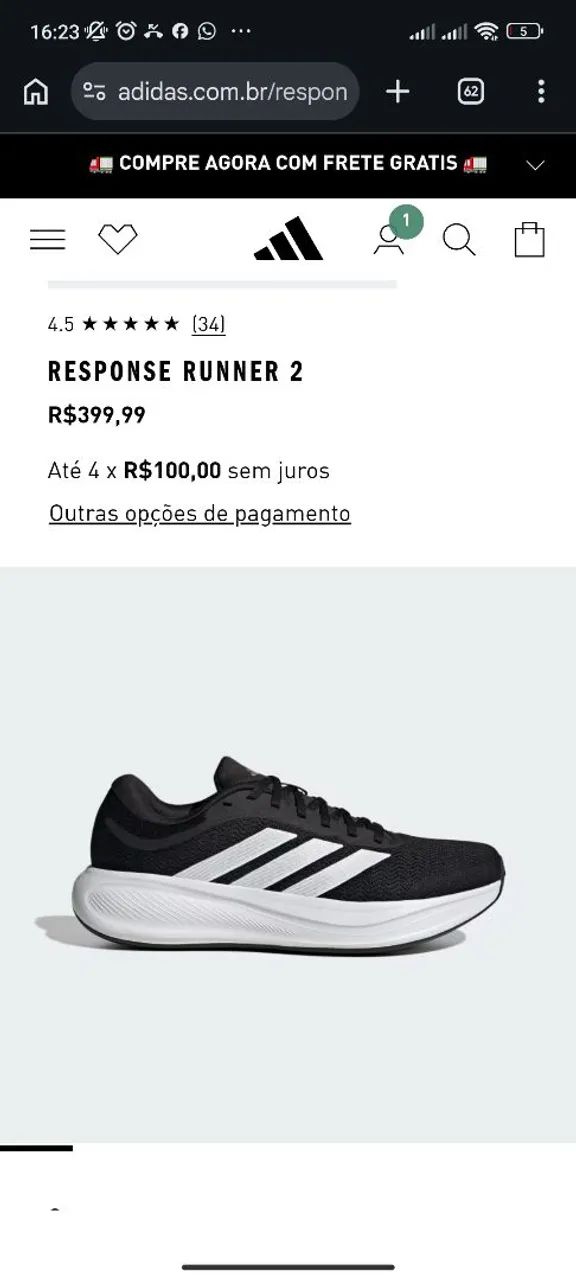 TÊNIS ADIDAS RESPONSE RUNNER 2