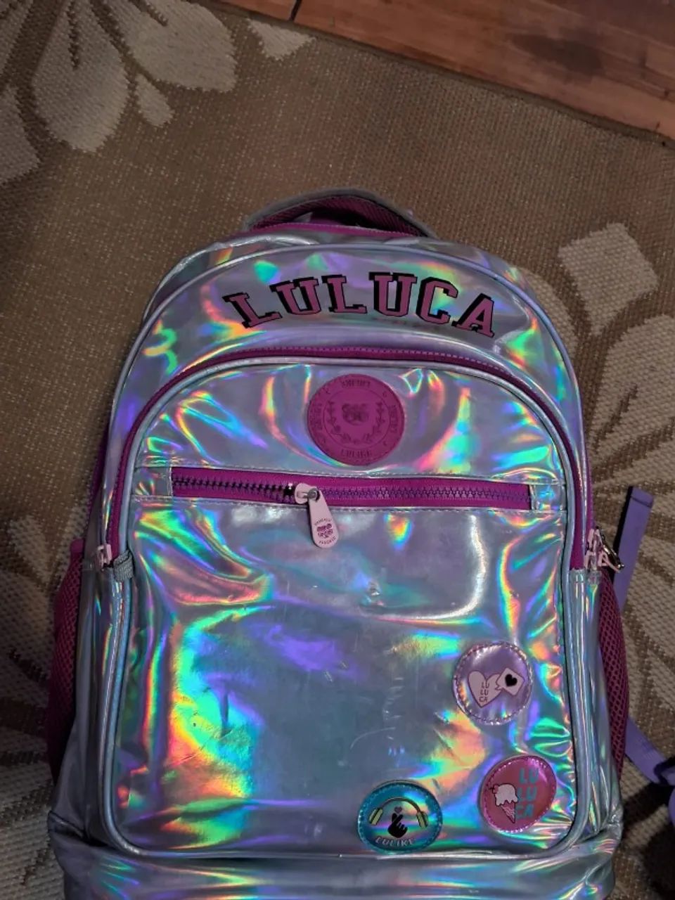 Kit Mochila rodinha Luluca  - Foto 2