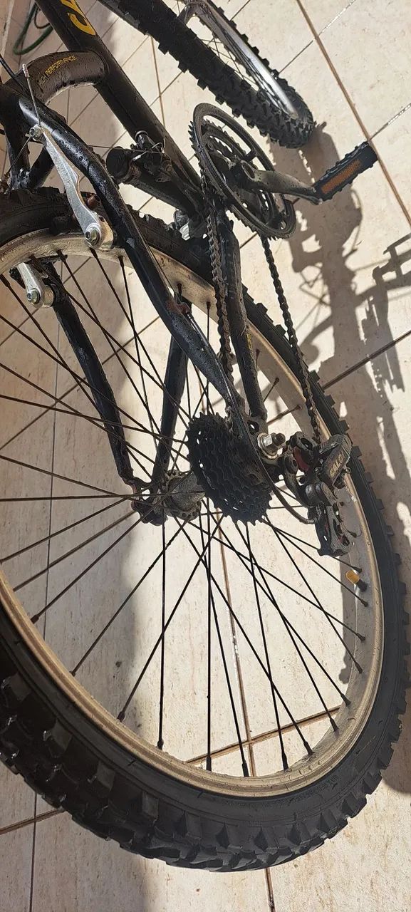 Bicicleta Caloi Max Front  - Com Suspensão e Melhorias - Foto 4