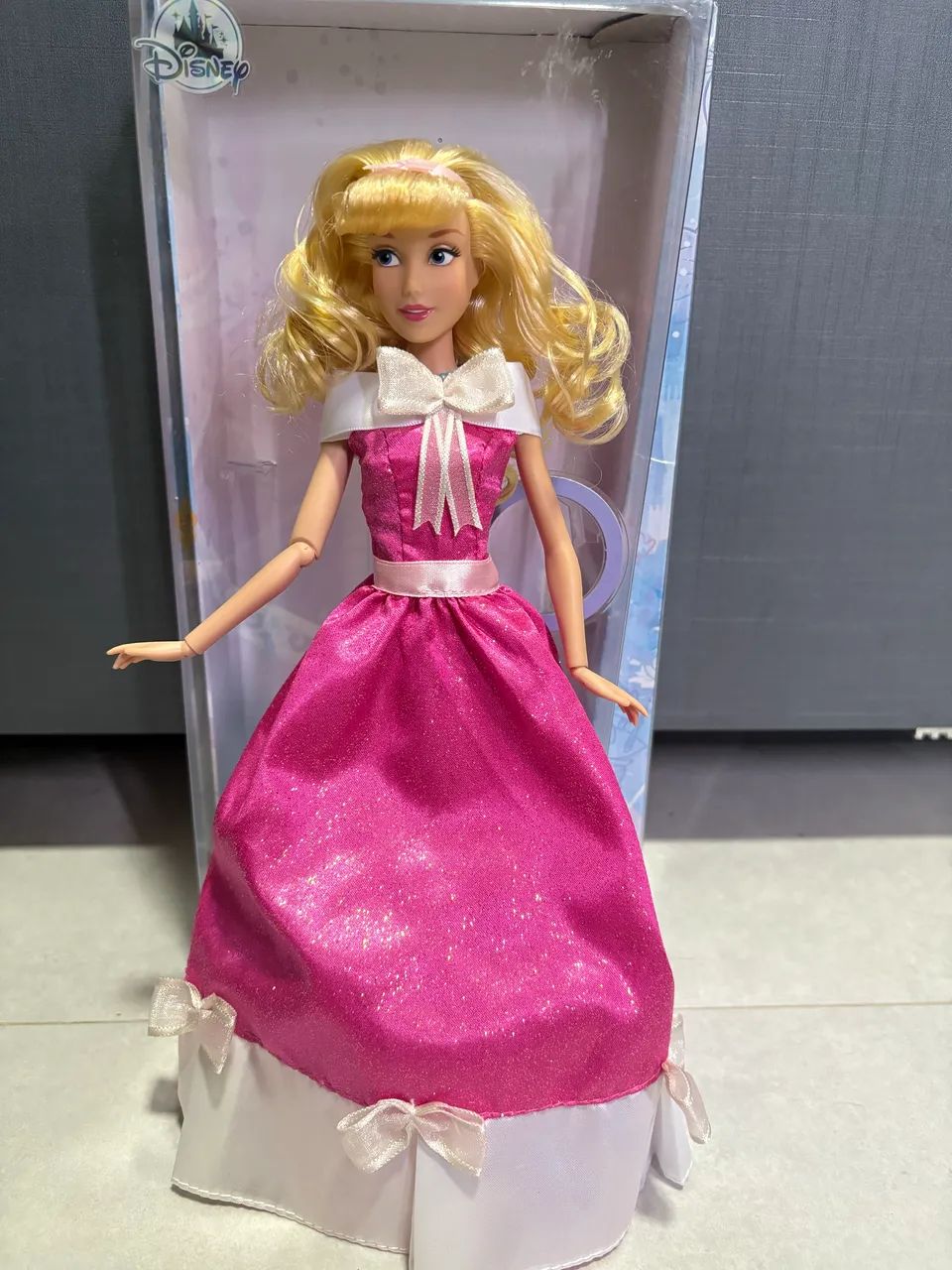Boneca Cinderela singing Disney Store 