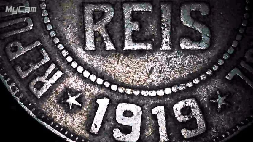Moeda de 400 reis de 1919 MBC - Foto 4