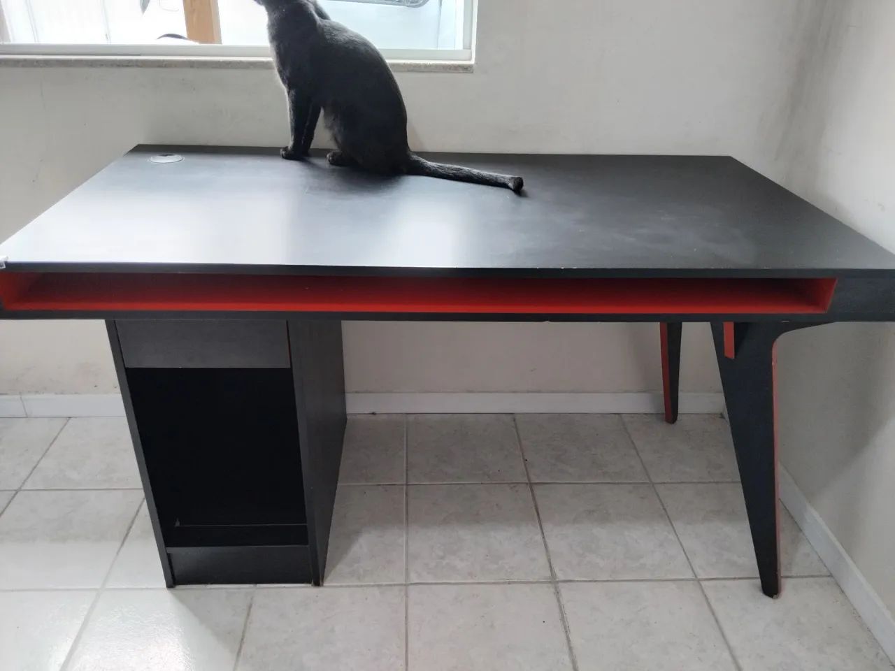 Mesa Gamer / Escritório 100% Mdf - Ótimo Estado - Foto 2