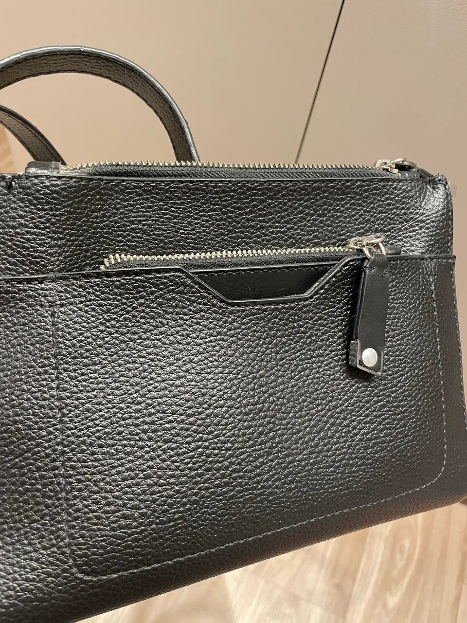 Bolsa tiracolo Arezzo preta - Foto 4