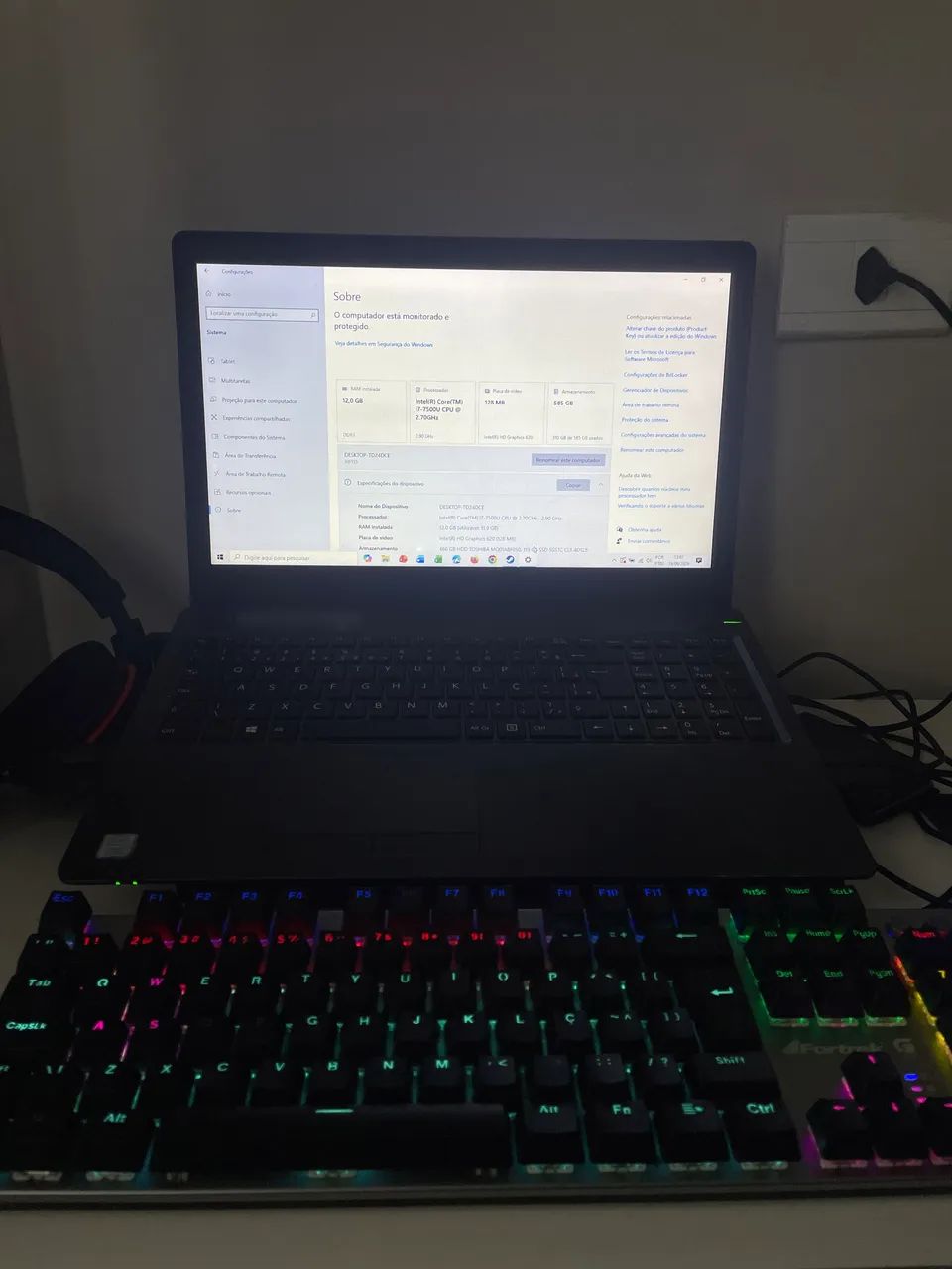 Notebook Sony Vaio i7 12GB RAM + SSD  - Foto 3