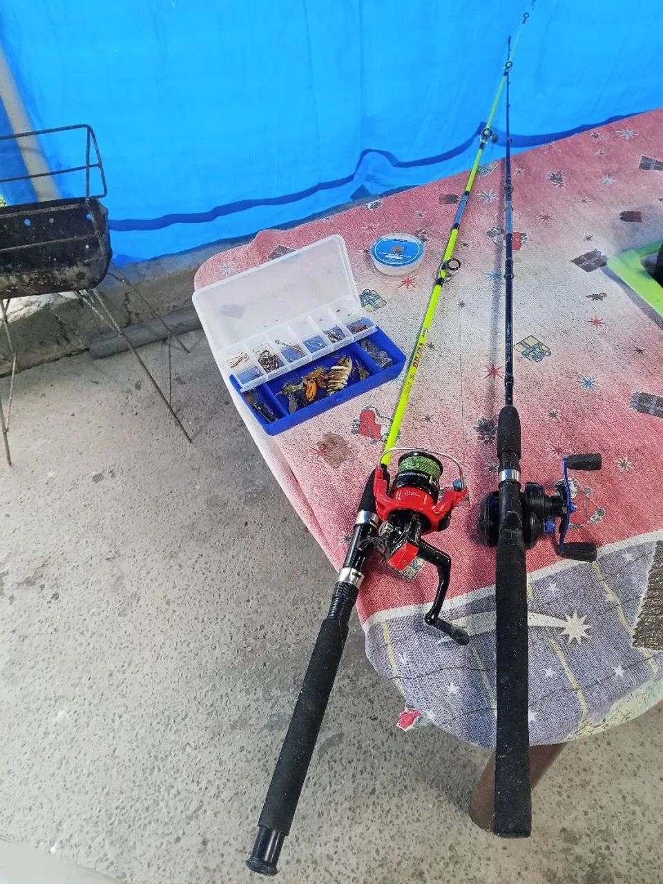 Kit de pesca com 2 varas - Foto 2