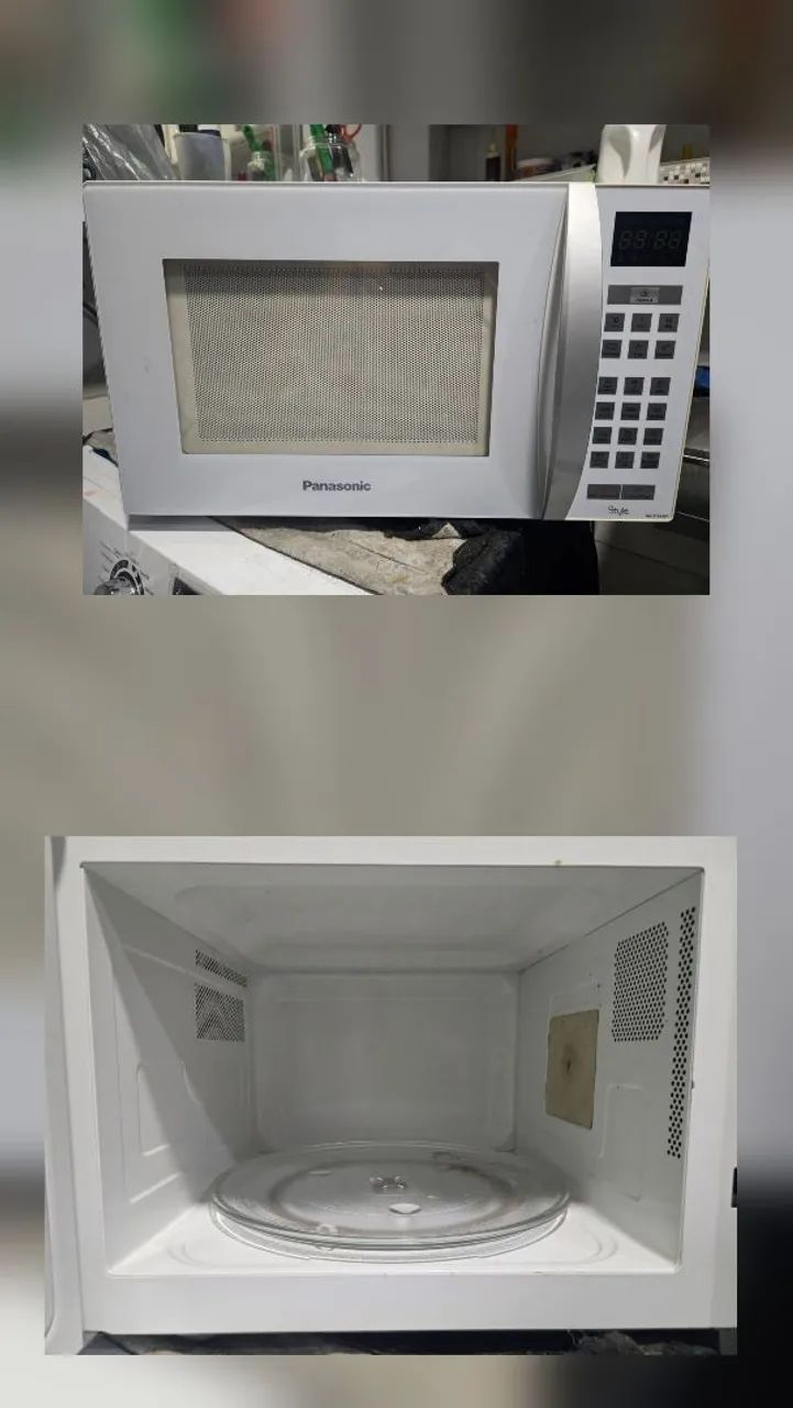 Microondas panasonic 32l  branco  - Foto 3