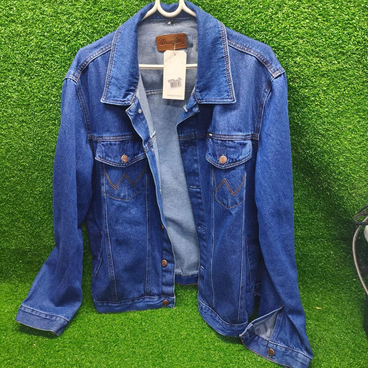 jaqueta Jeans Wrangler - Foto 3