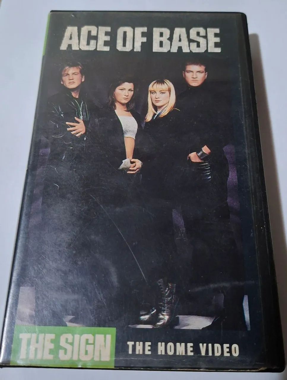 Fita Vhs original Ace of Base - DVD, Blu-Ray e Vídeo Cassete