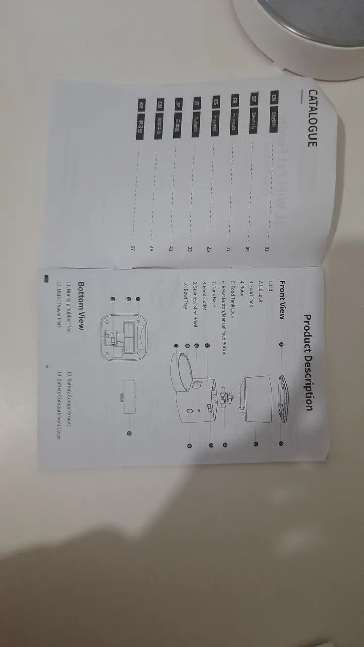 Dispenser de ração/Comedouro automático pet - Foto 4