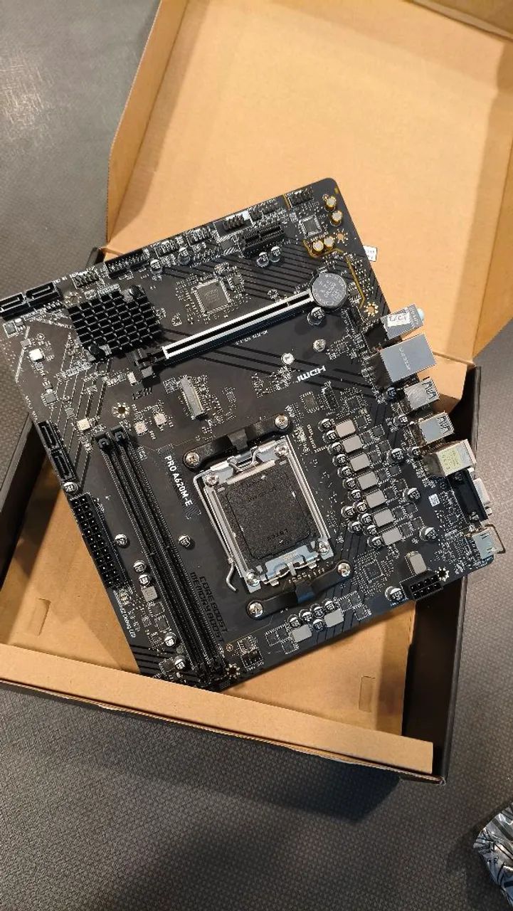 Processador e placa mãe AMD Ryzen 5 7600 + A620 - Foto 3