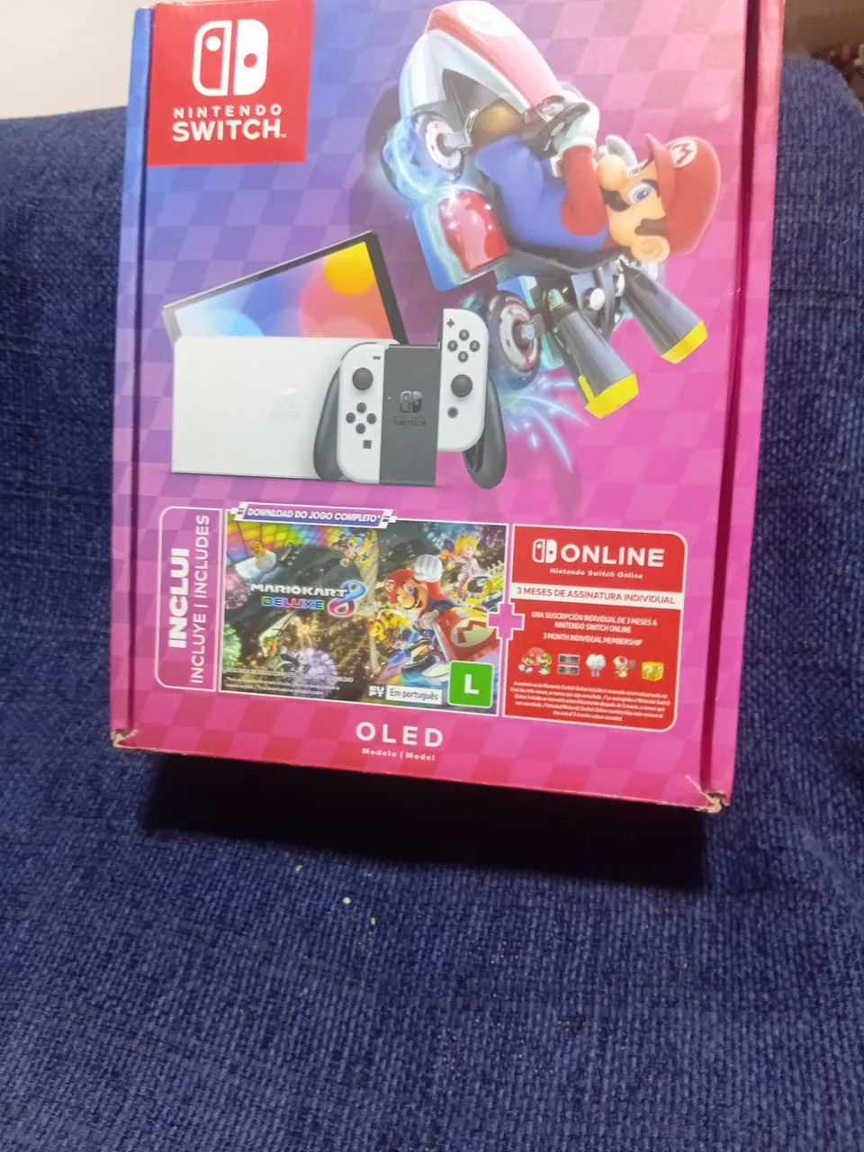 Nintendo Switch Oled em excelente estado