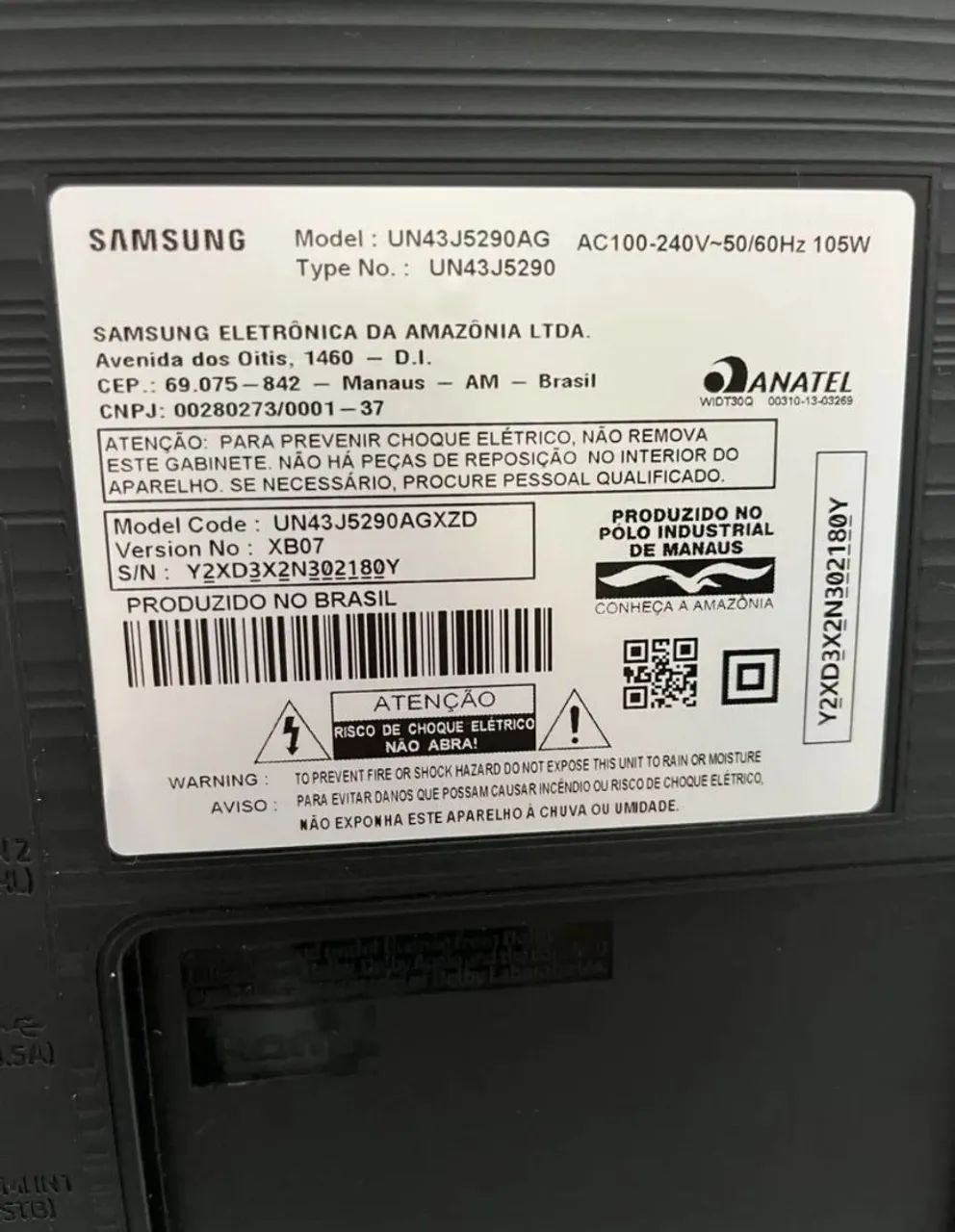 Vendo televisão Samsung 43 polegadas  - Foto 5