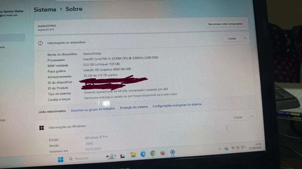 Notebook Acer Core i5 | 12GB RAM | Tela 15.6" - Ótimo para Estudos e Trabalho - Foto 4