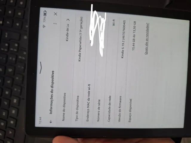 KINDLE PAPERWHITE 11ºGERAÇÃO 14gb - NOVO - Foto 4