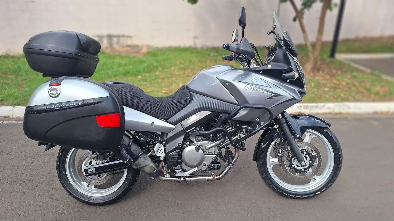 V-STROM DL 650 CINZA 2011 BAIXA KM - Foto 4