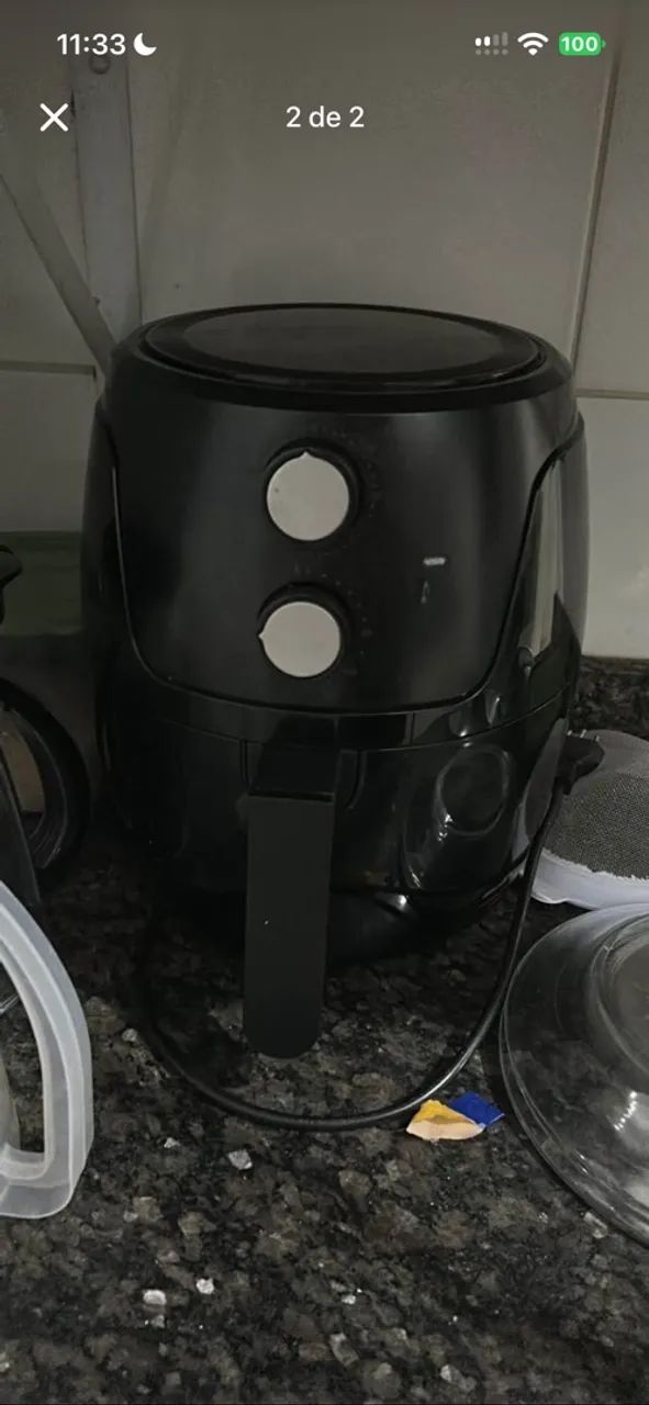 Air fryer e churrasqueira
