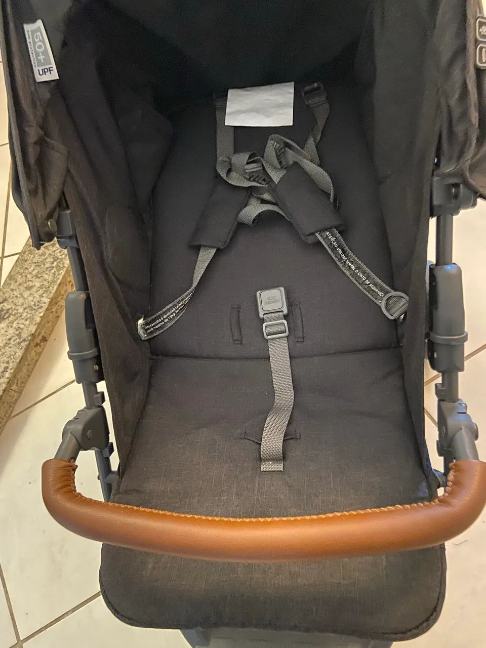 Carrinho de Bebê ABC Design Treviso 3 - Woven Black (Excelente Estado) - Foto 2