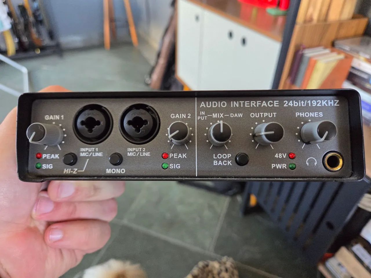 Interface de audio teyun 24 bit