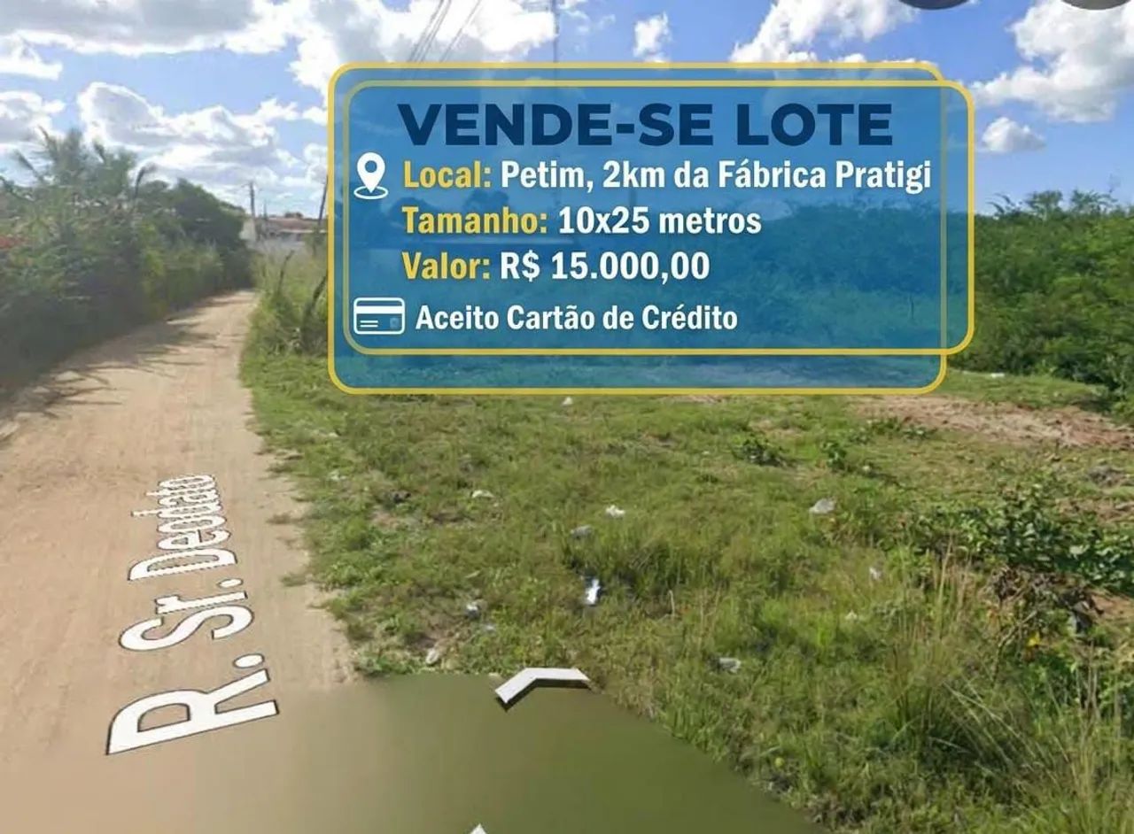 Vendo Lote em Petim