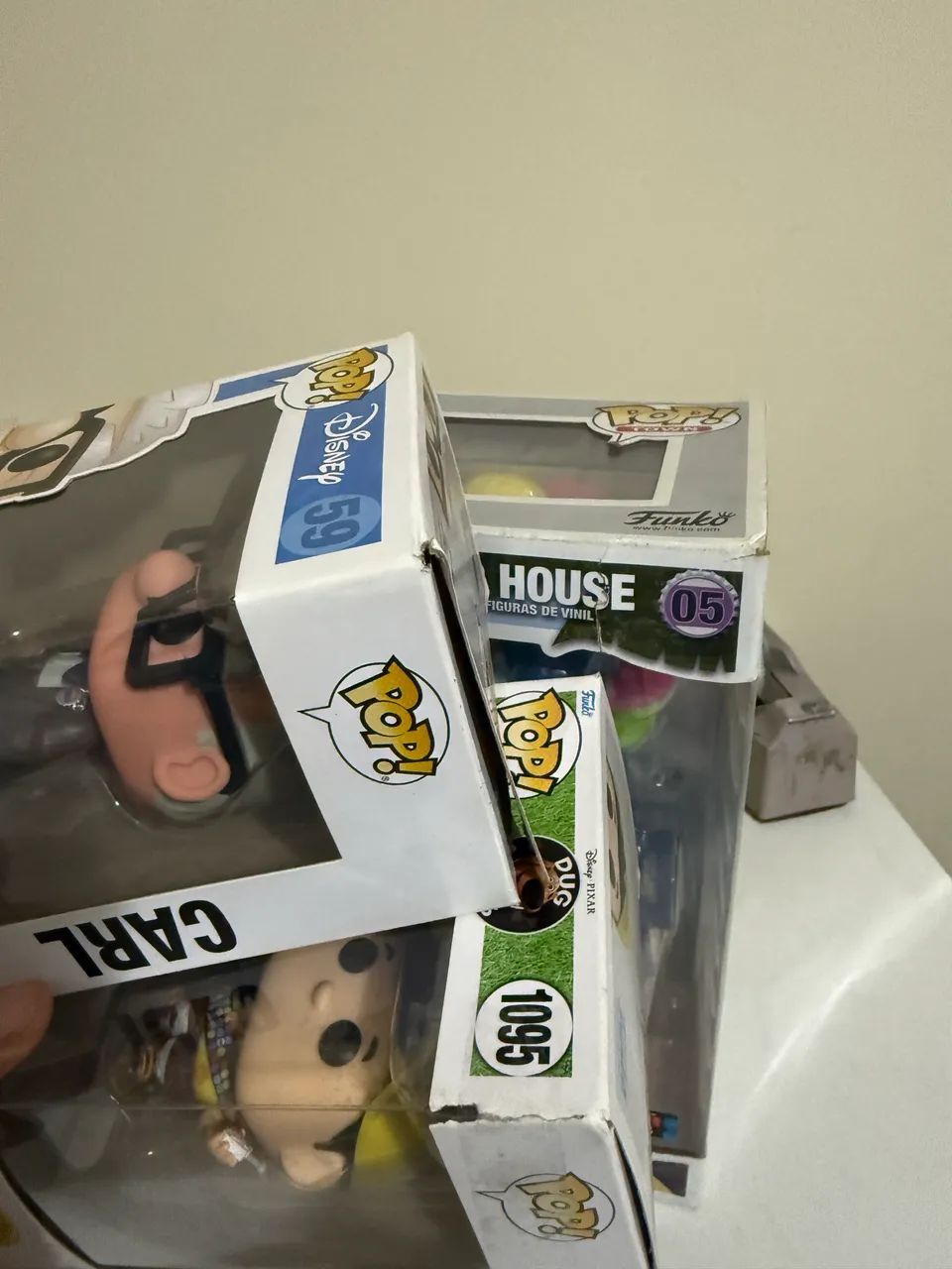 Funko pop up altas aventuras ~ super combo casa + Carl Russell e dog  - Foto 4