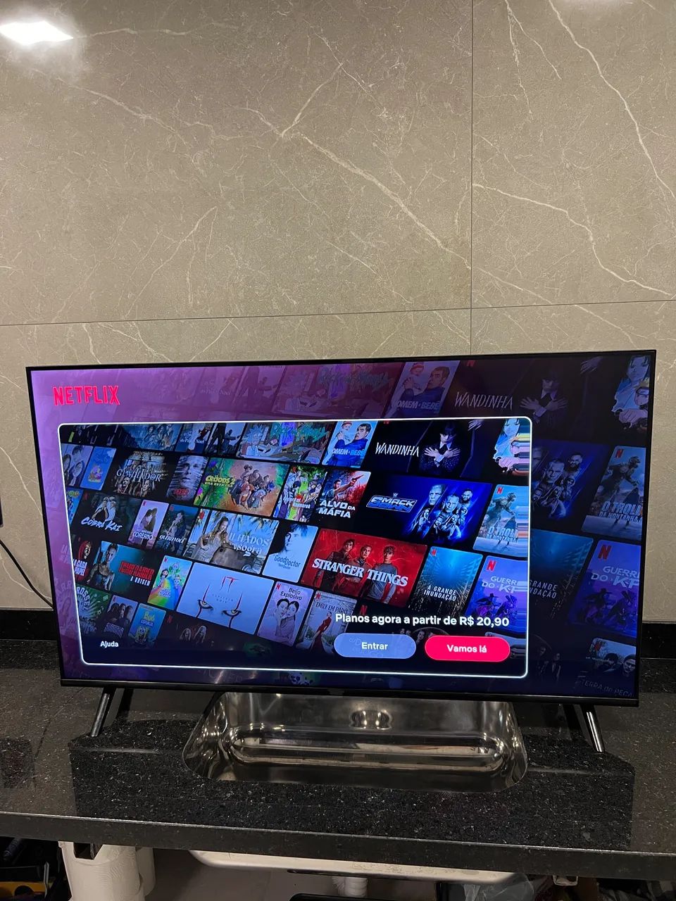 Smart TV 43 Polegadas Semi Nova - Foto 4