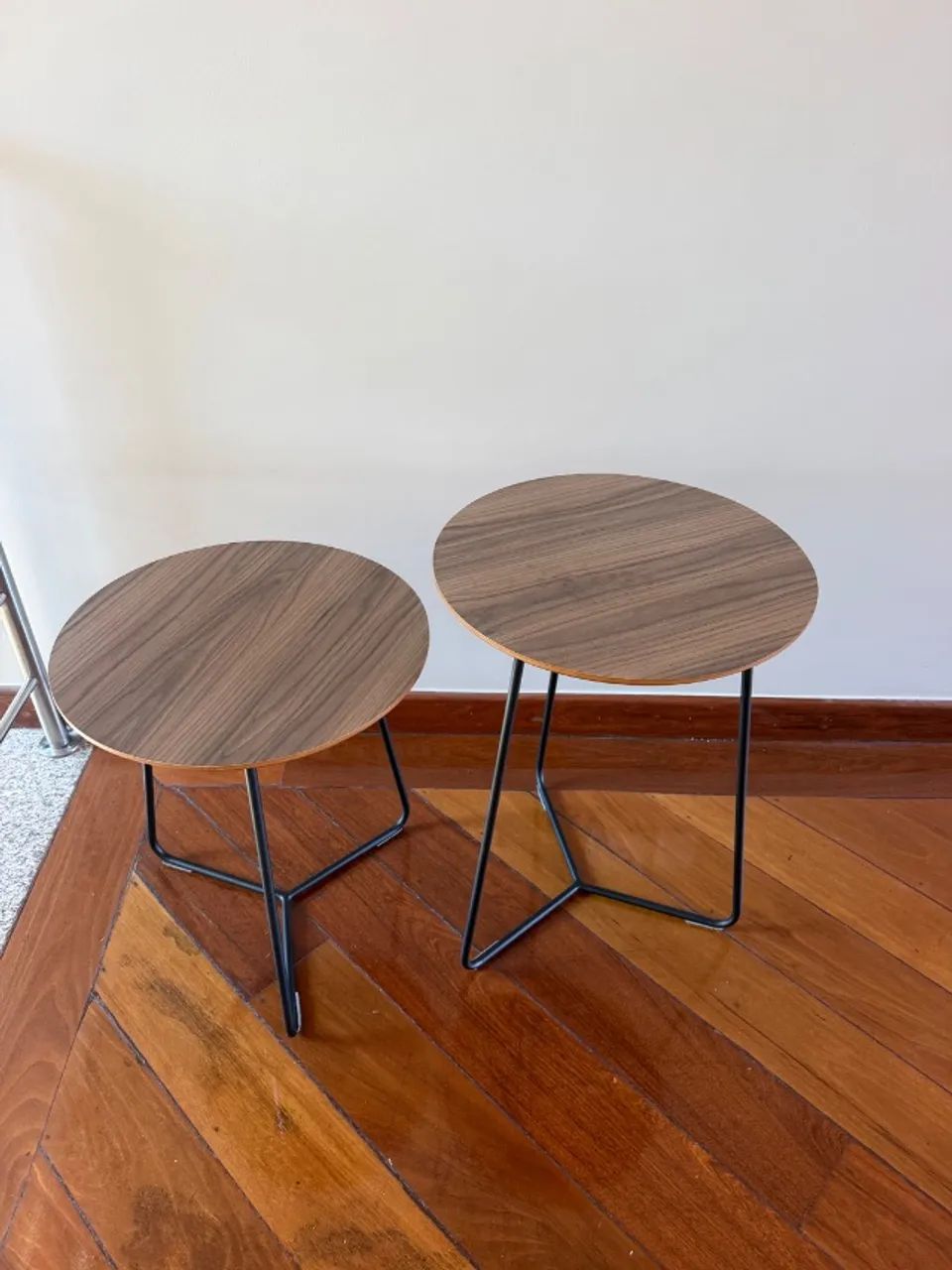 Mesa lateral kit com 2 peças 