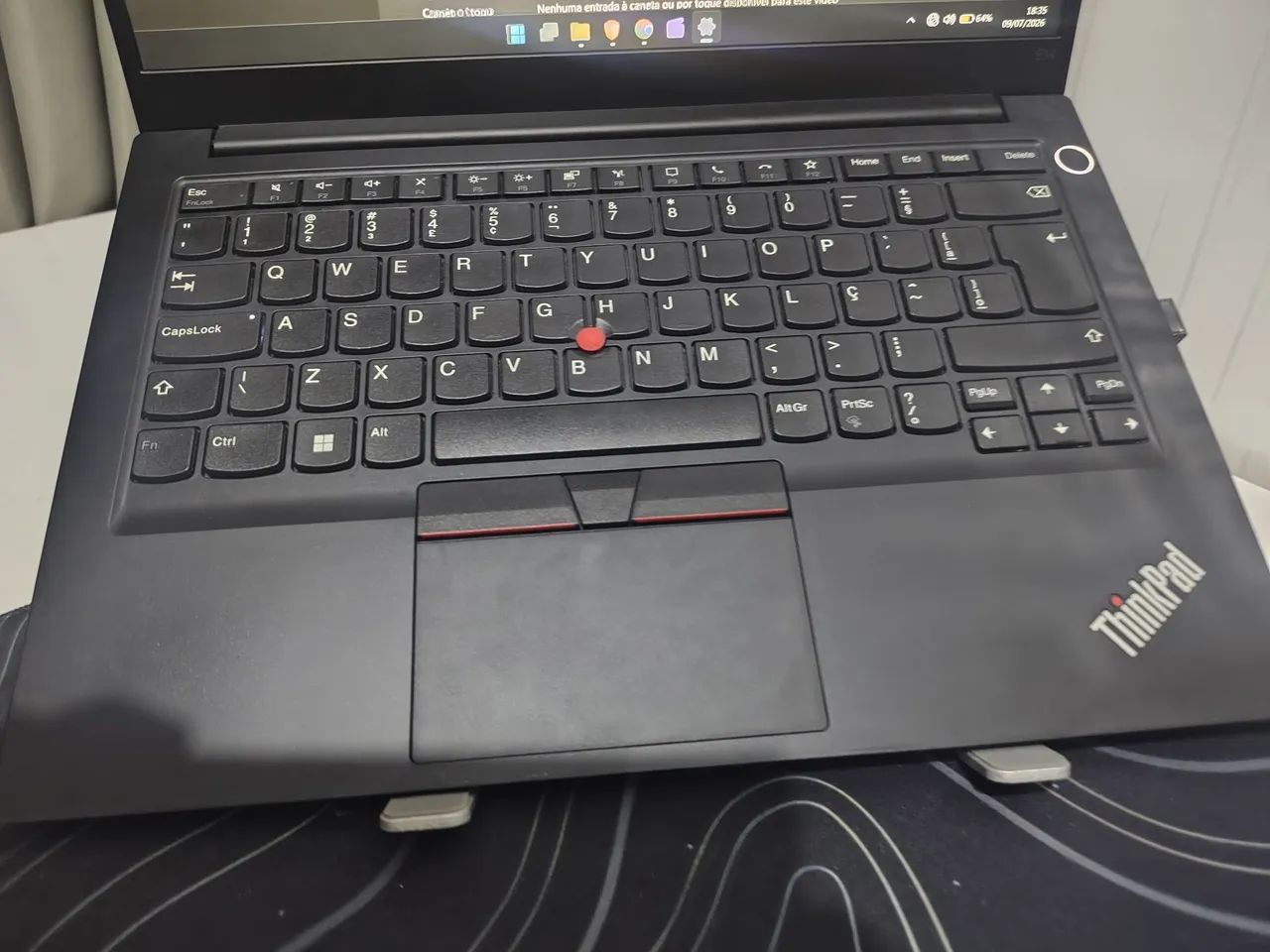 Notebook ThinkPad e14 Gen 4, i5 12 geração, 16gb RAM, 512gb - Foto 4