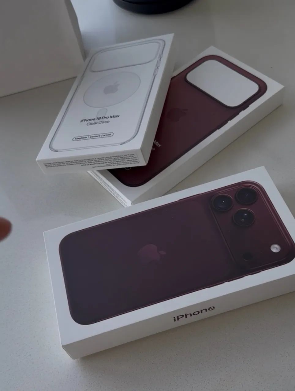 18 pro max 512gb Burgundy 