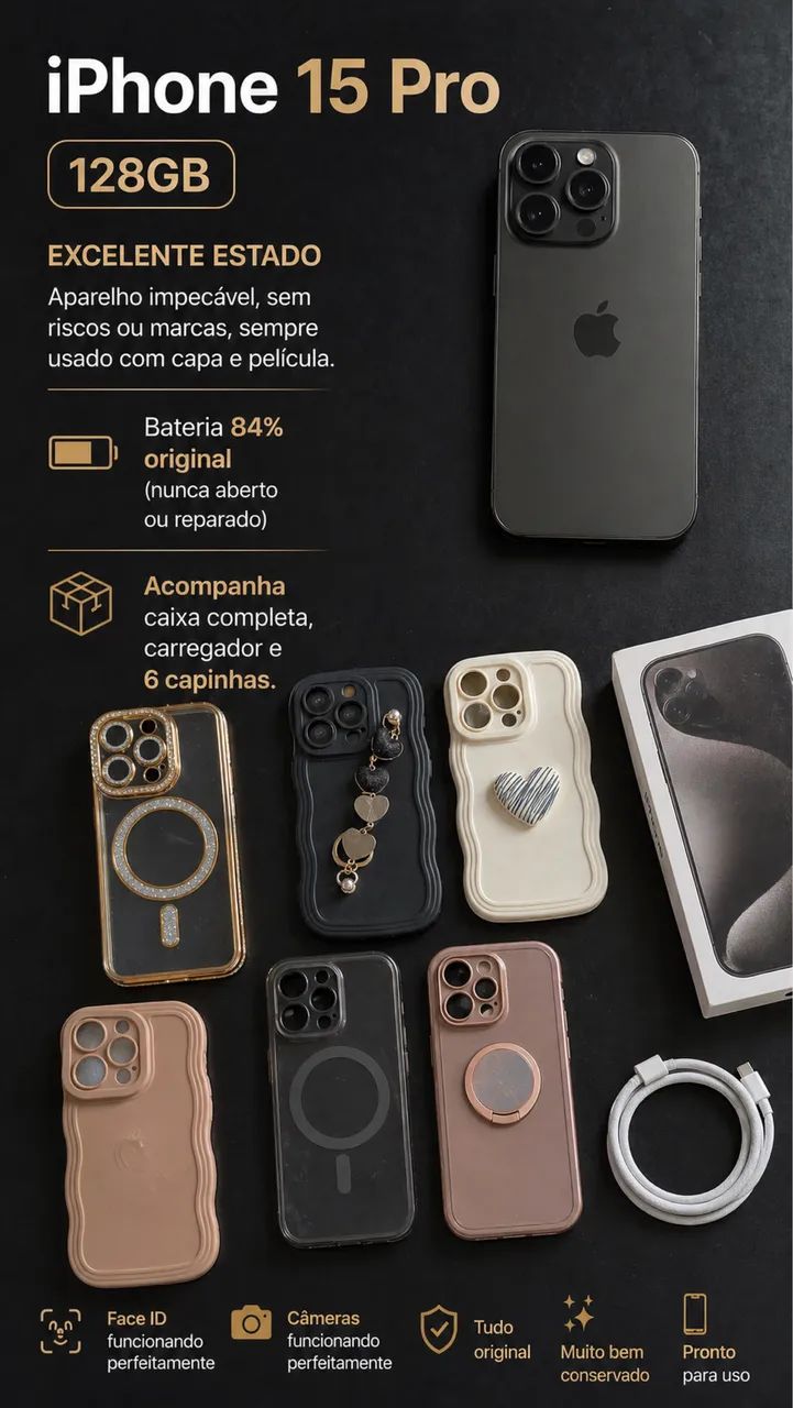 家電 iPhone15pro Apple iPhone 15 Pro 512GB - Titânio | Extra