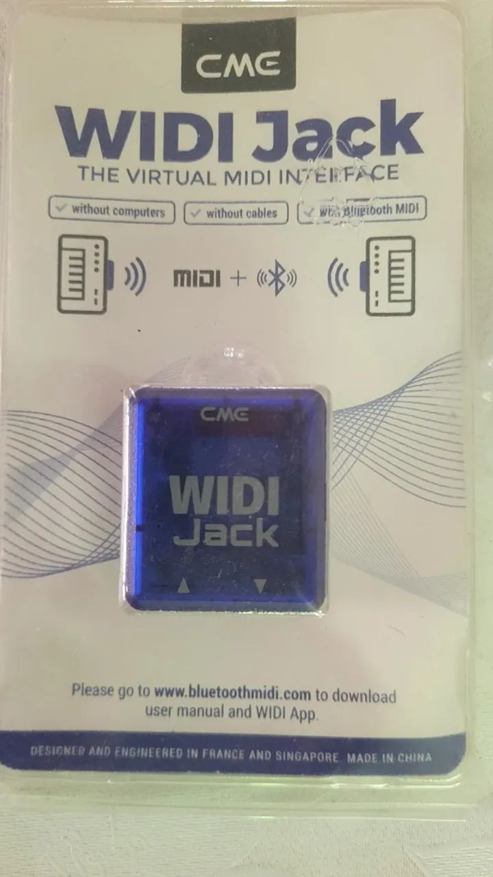 WIDI Jack + 2 cabos P2 midi  - Foto 3