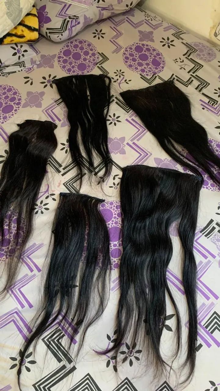 Cabelo brasileiro humano 