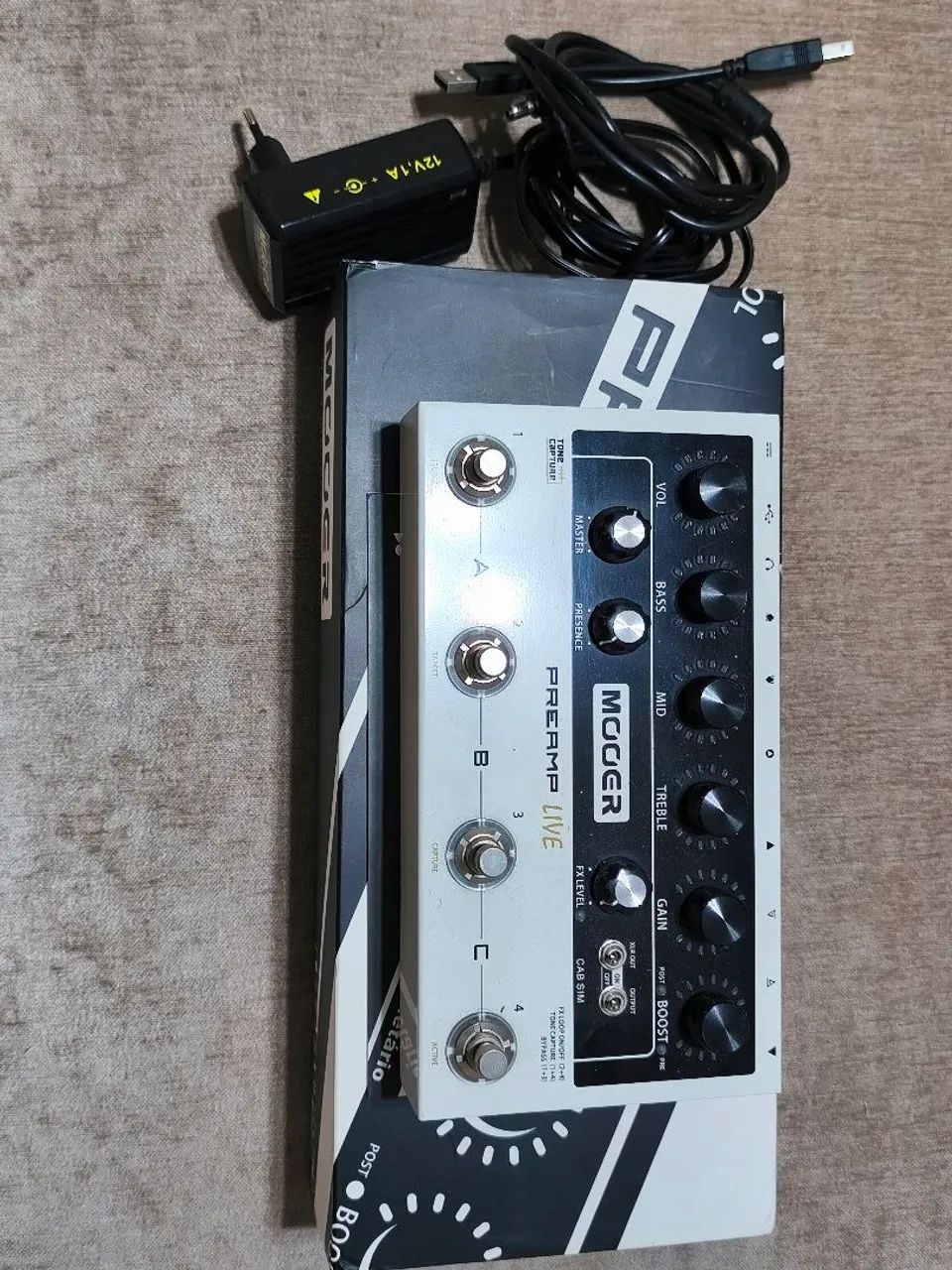 ギター Mooer Preamp Live Mooer Preamp Live - baixou ainda mais o valor!!! - Instrumentos