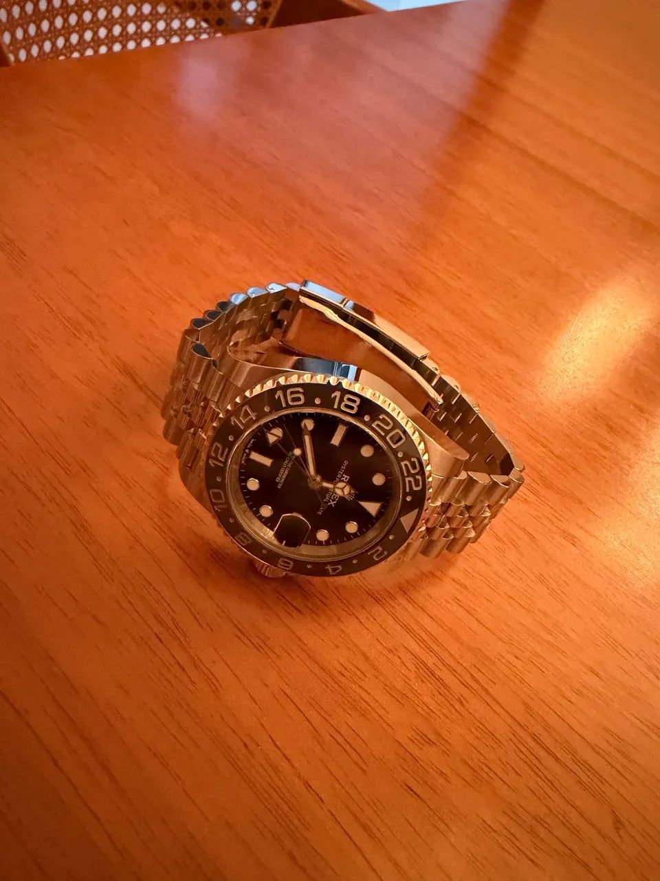 Rolex GMT BRUCE WAYNE (SUPER CLONE) somente o relógio !
