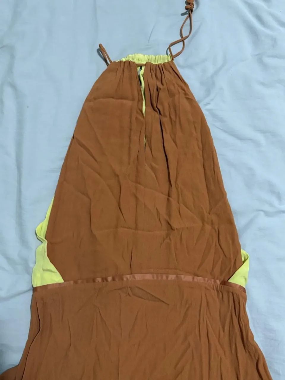 Vestido longo terracota - Foto 4