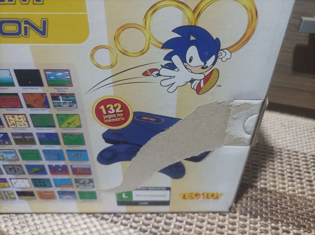 Caixa Master System Evolution com manual  - Foto 4
