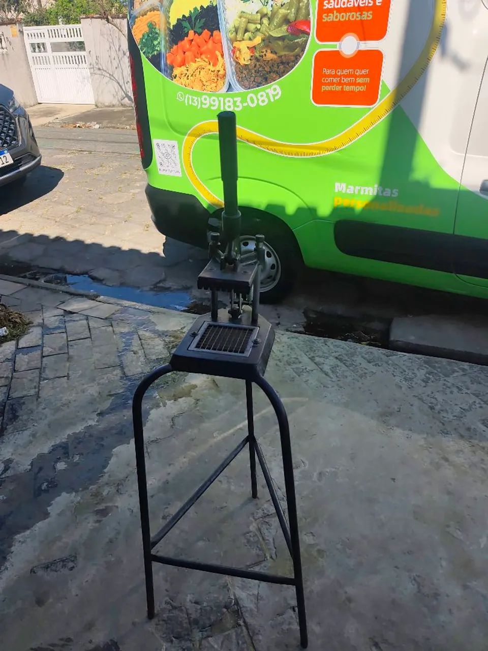 Cortador de legumes industrial 